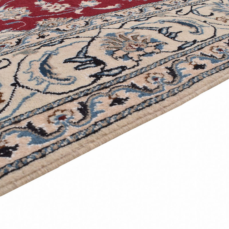 Tapis persan - Nain - 296 x 200 cm - rouge