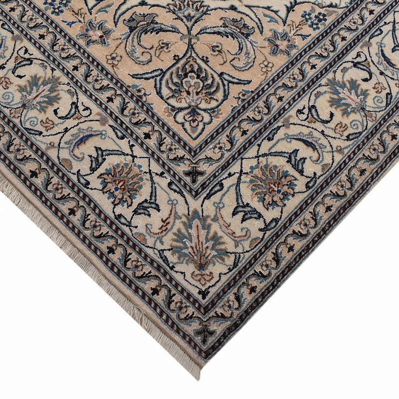 Tapis persan - Nain - 300 x 200 cm - sable