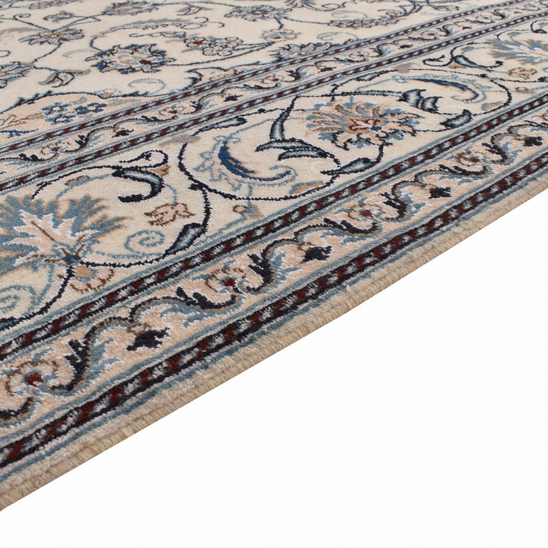 Tapis persan - Nain - 300 x 200 cm - sable