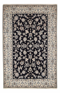 Tapis persan - Nain - 310 x 198 cm - bleu foncé