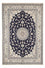 Tapis persan - Nain - 295 x 195 cm - bleu foncé