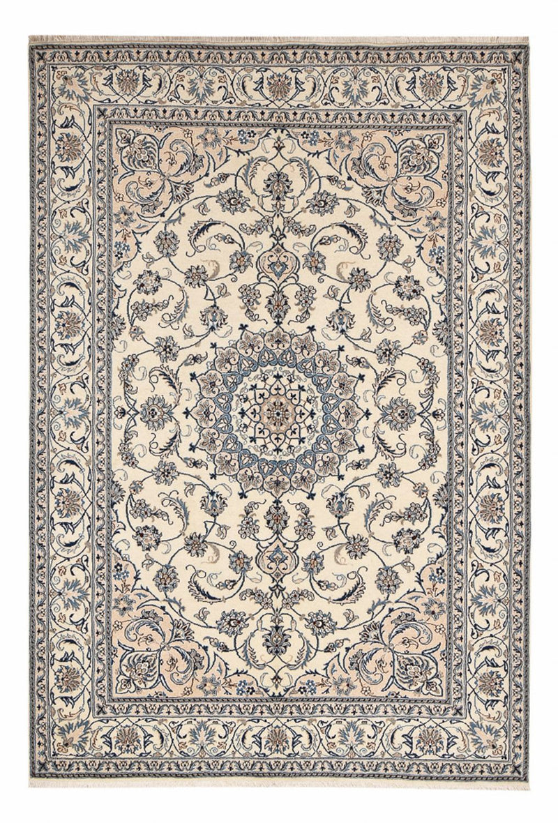 Tapis persan - Nain - 293 x 198 cm - sable