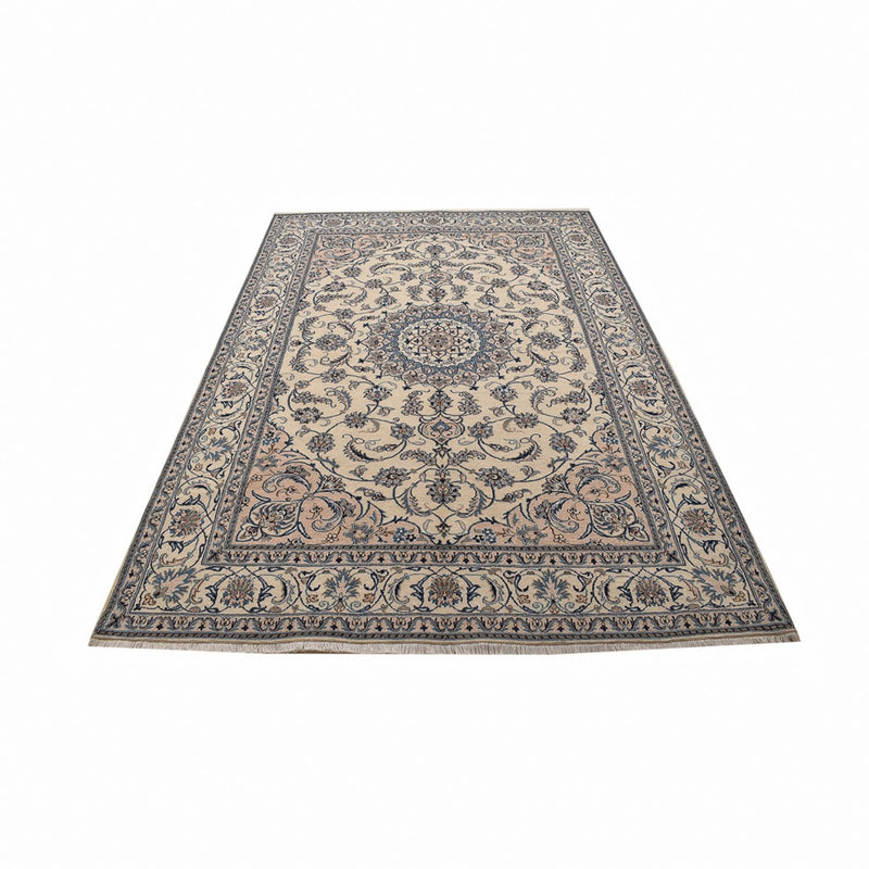 Tapis persan - Nain - 293 x 198 cm - sable