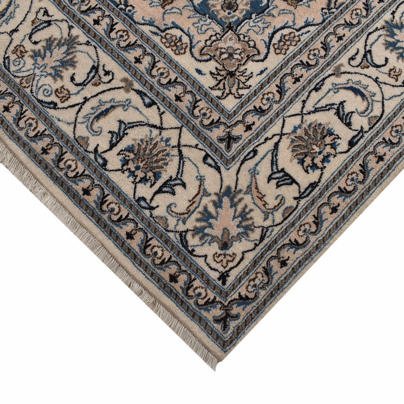Tapis persan - Nain - 309 x 197 cm - crème