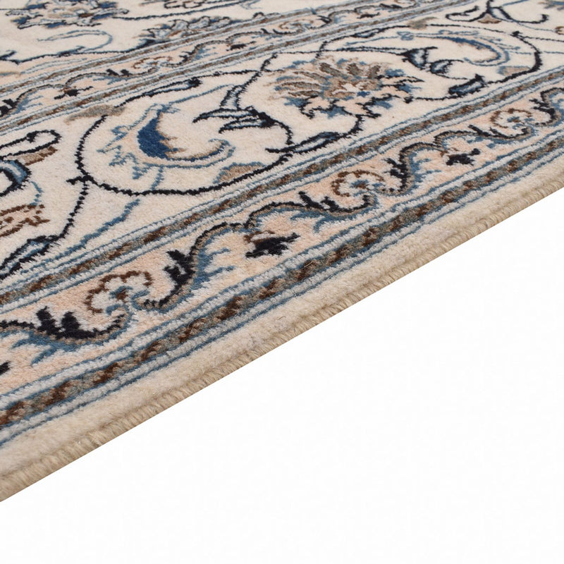 Tapis persan - Nain - 309 x 197 cm - crème