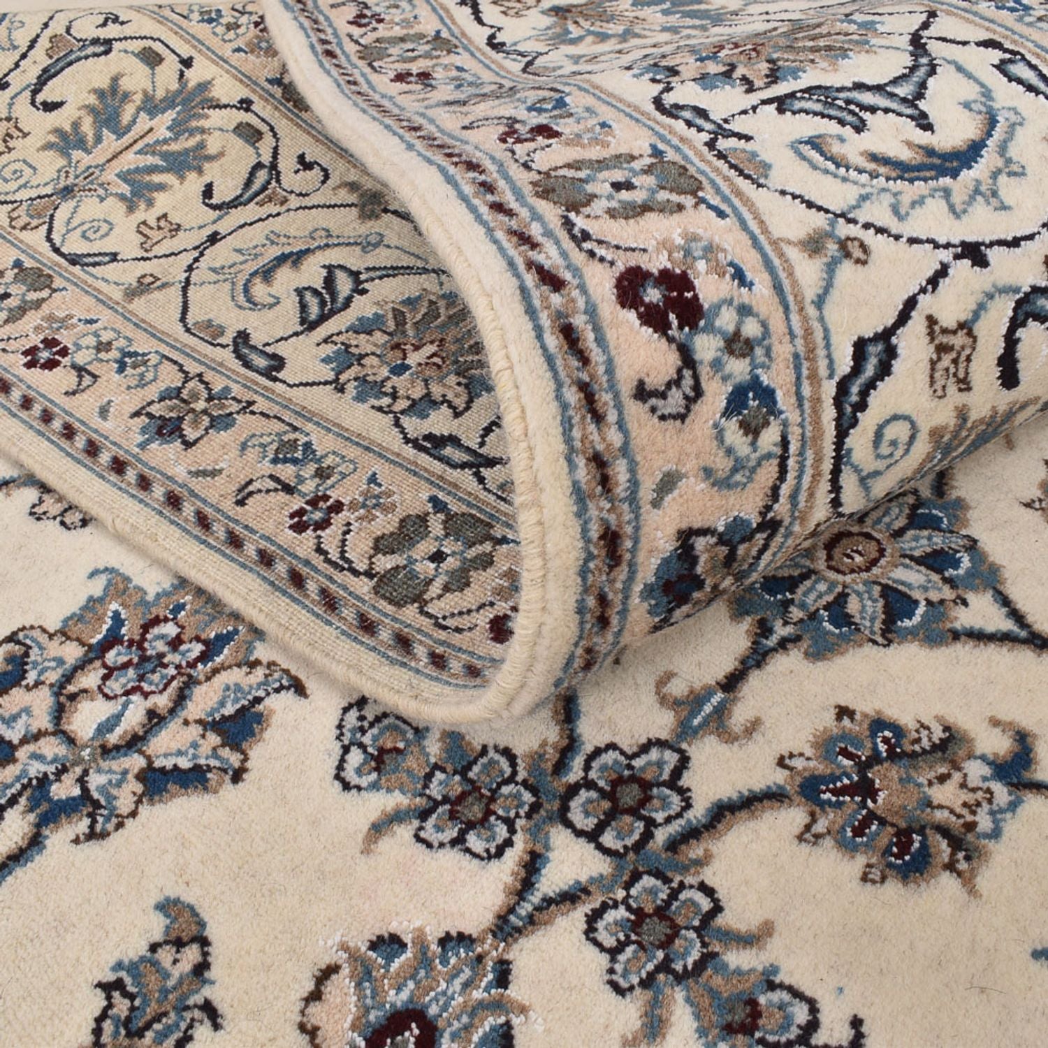 Tapis persan - Nain - 300 x 198 cm - crème
