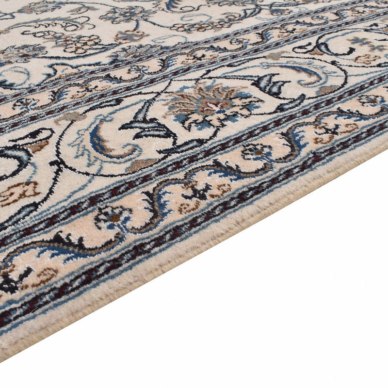 Tapis persan - Nain - 304 x 203 cm - crème