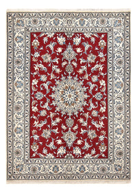 Tapis persan - Nain - 238 x 168 cm - rouge
