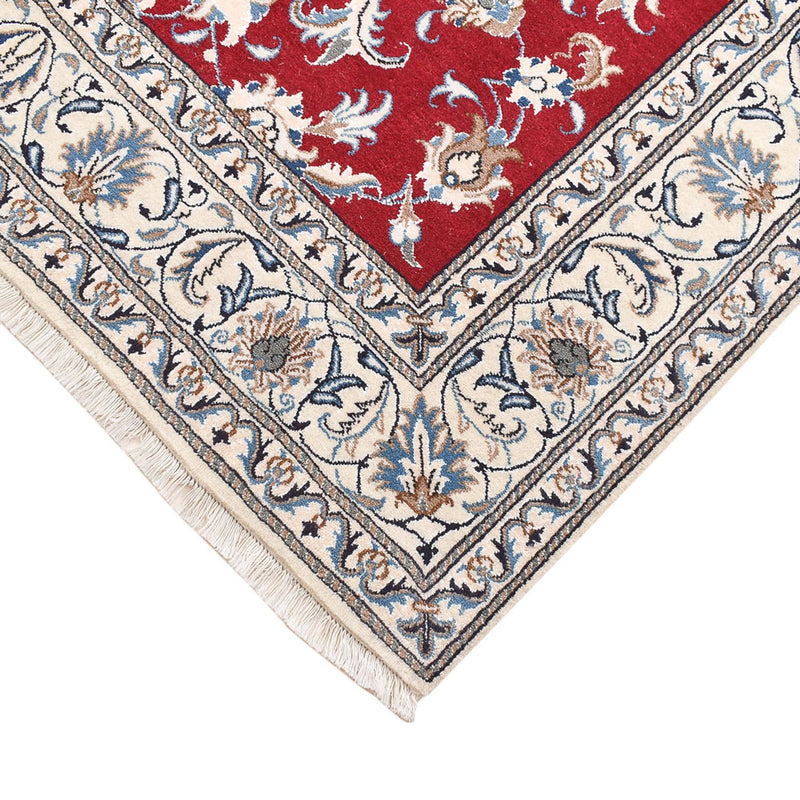 Tapis persan - Nain - 238 x 168 cm - rouge