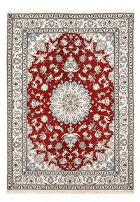 Tapis persan - Nain - 237 x 165 cm - rouge