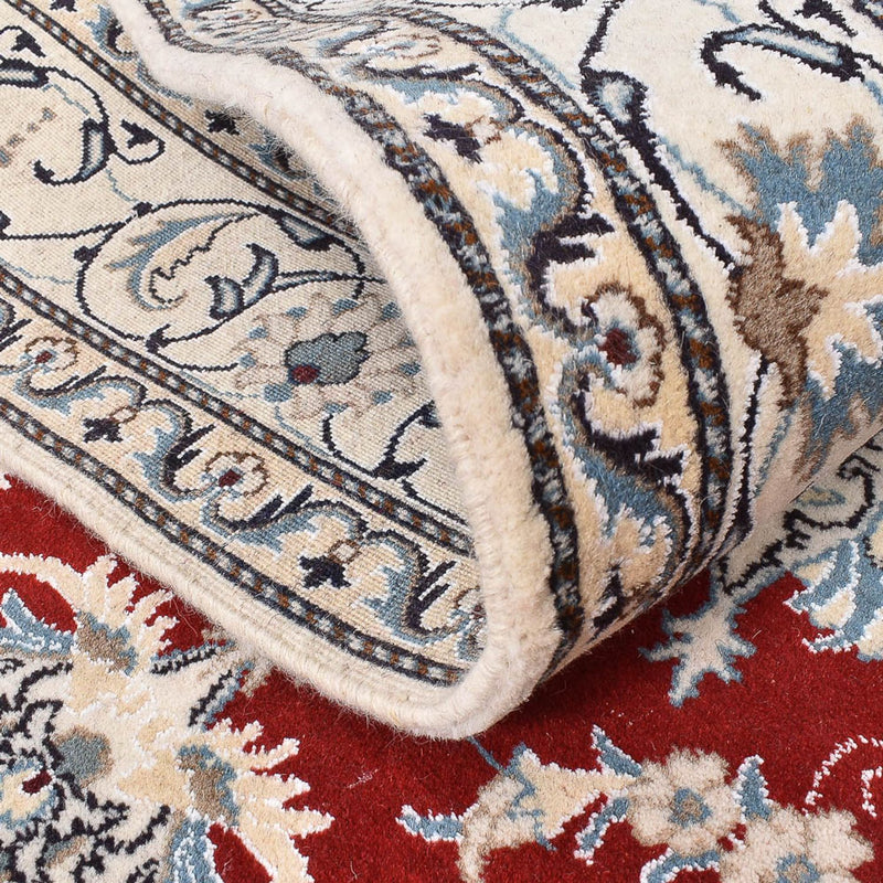 Tapis persan - Nain - 237 x 165 cm - rouge