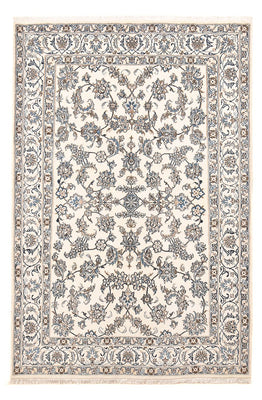Tapis persan - Nain - 240 x 165 cm - gris clair