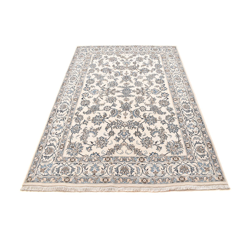 Tapis persan - Nain - 240 x 165 cm - gris clair
