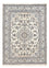 Tapis persan - Nain - 200 x 149 cm - gris clair