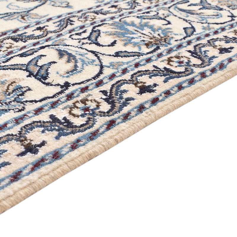 Tapis persan - Nain - 200 x 149 cm - gris clair