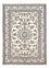 Tapis persan - Nain - 209 x 149 cm - gris clair