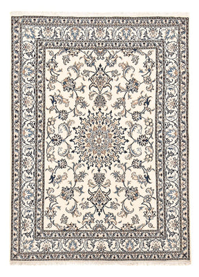 Tapis persan - Nain - 198 x 143 cm - beige clair
