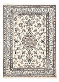 Tapis persan - Nain - 198 x 143 cm - beige clair