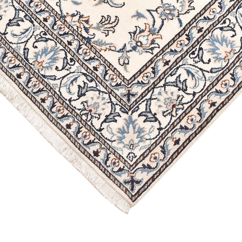 Tapis persan - Nain - 198 x 143 cm - beige clair