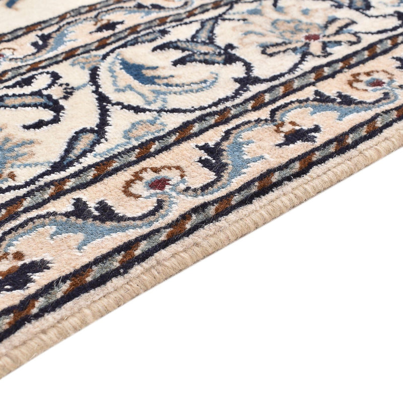 Tapis persan - Nain - 198 x 143 cm - beige clair