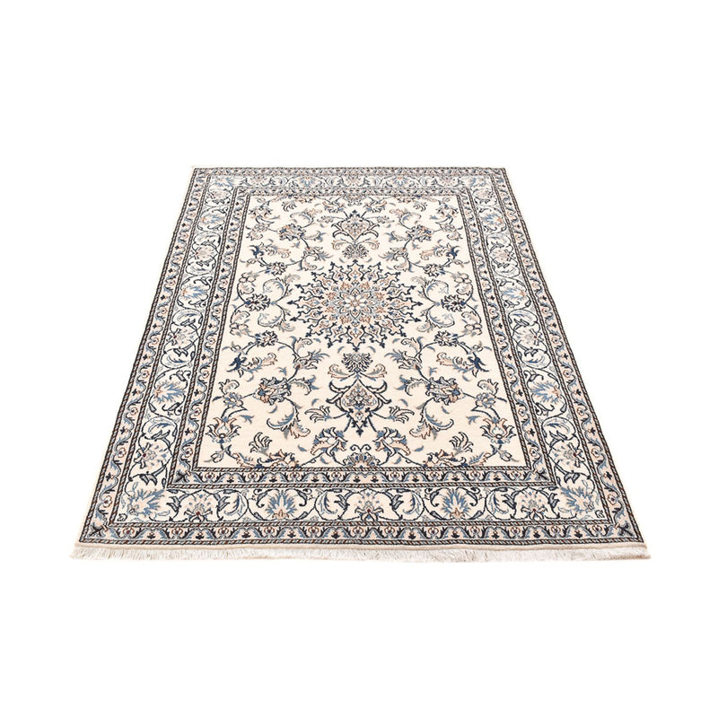 Tapis persan - Nain - 198 x 143 cm - beige clair