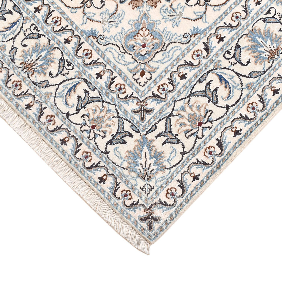 Tapis persan - Nain - 207 x 149 cm - beige clair