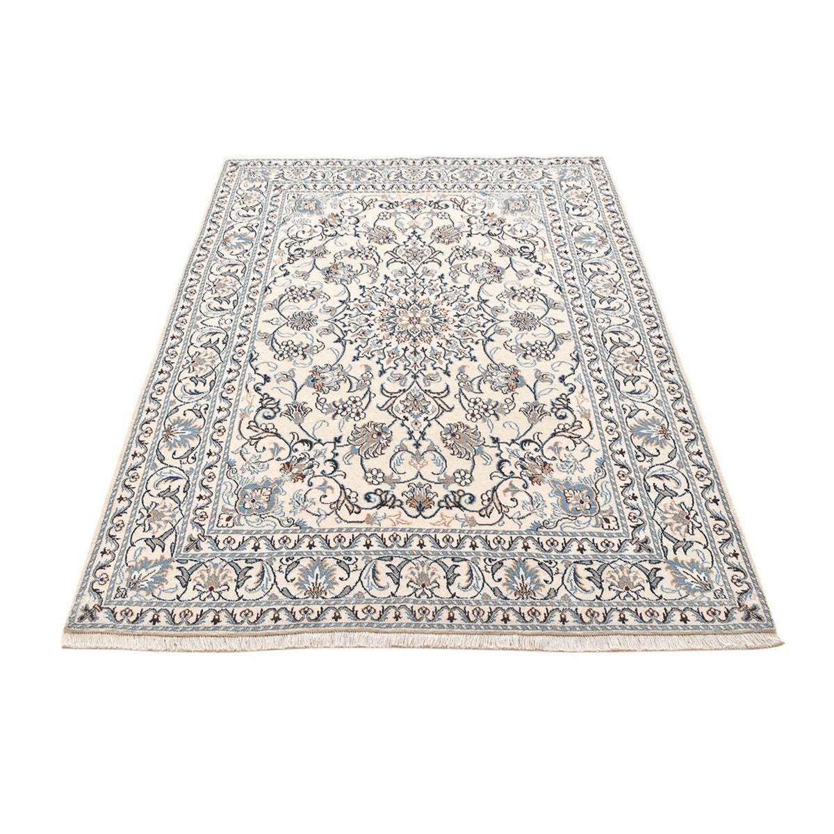 Tapis persan - Nain - 207 x 149 cm - beige clair