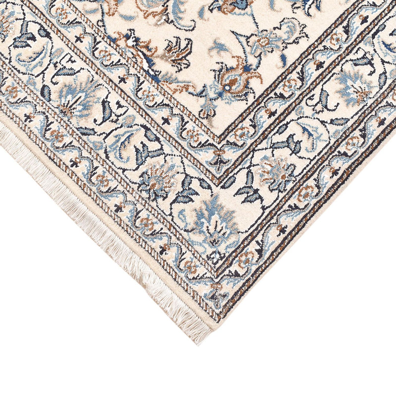 Tapis persan - Nain - 195 x 147 cm - beige clair