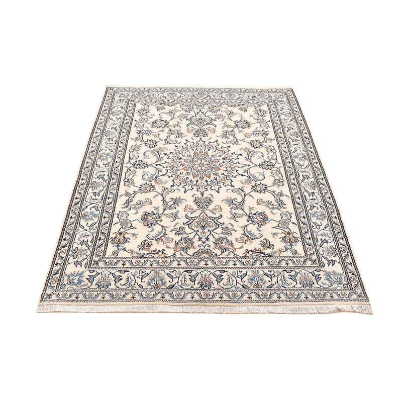 Tapis persan - Nain - 195 x 147 cm - beige clair