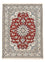 Tapis persan - Nain - 195 x 143 cm - rouge