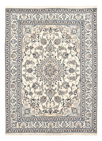 Tapis persan - Nain - 207 x 152 cm - beige clair
