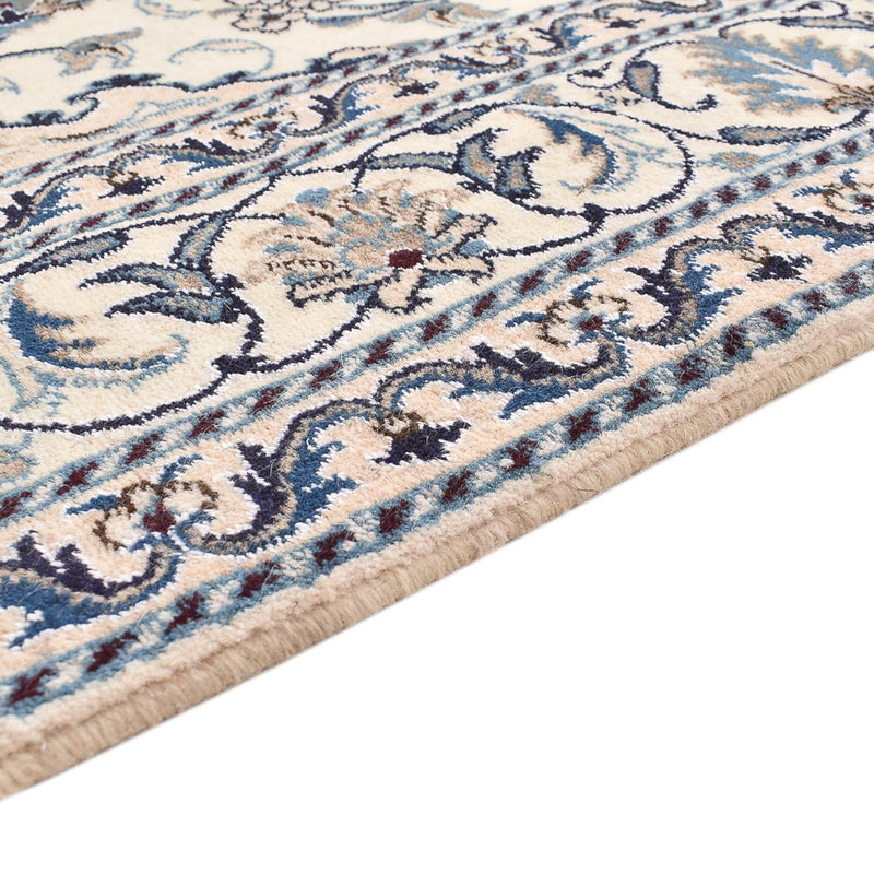 Tapis persan - Nain - 207 x 152 cm - beige clair