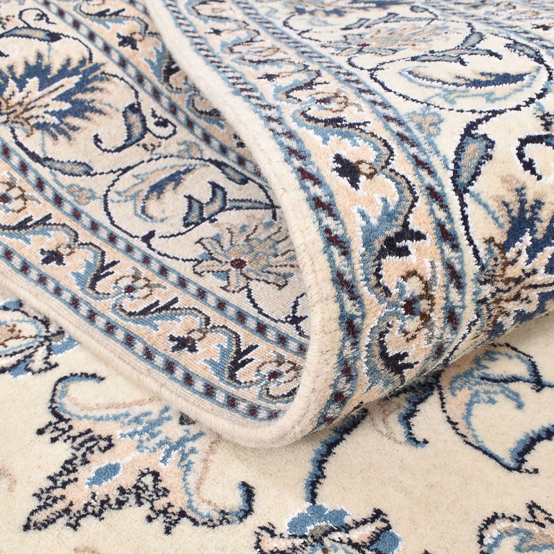 Tapis persan - Nain - 203 x 148 cm - beige clair