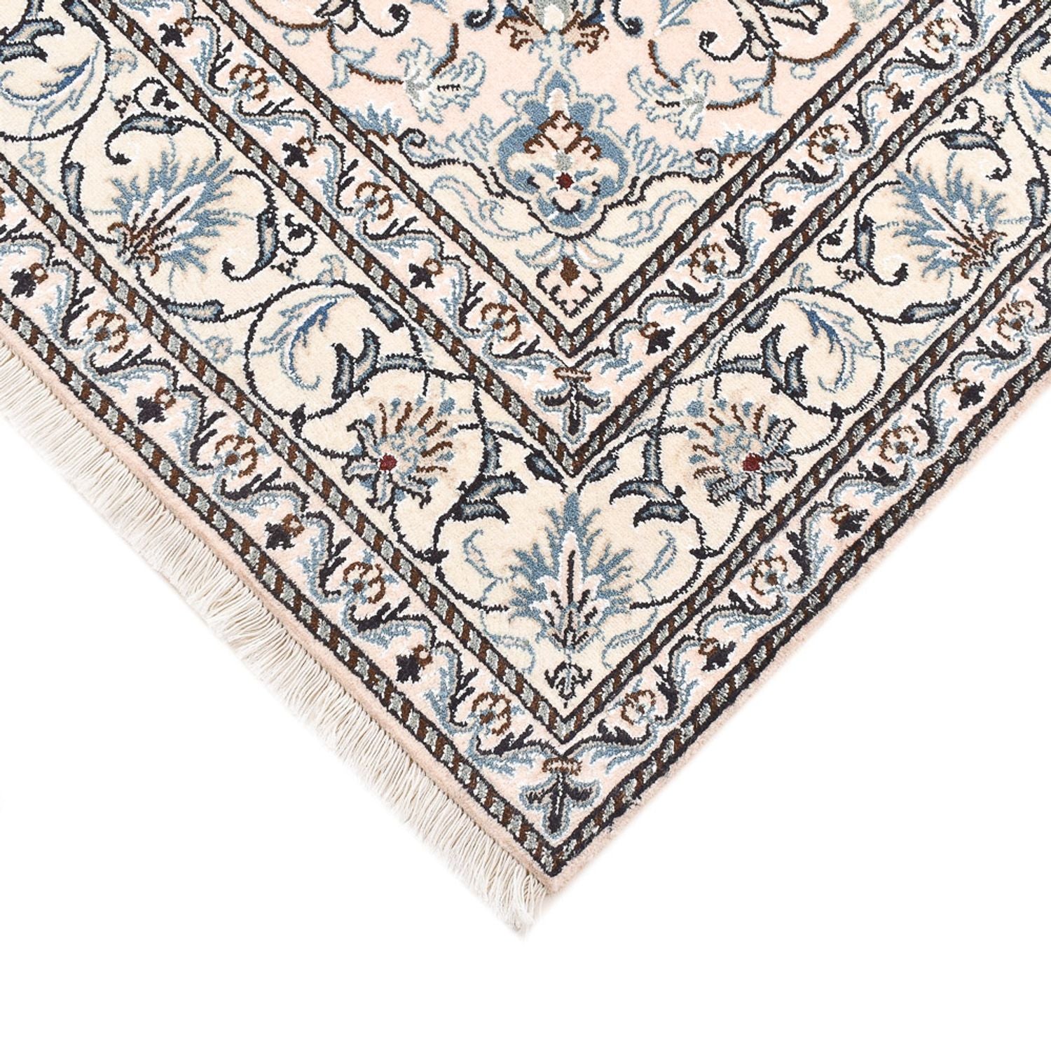 Tapis persan - Nain - 200 x 148 cm - beige clair