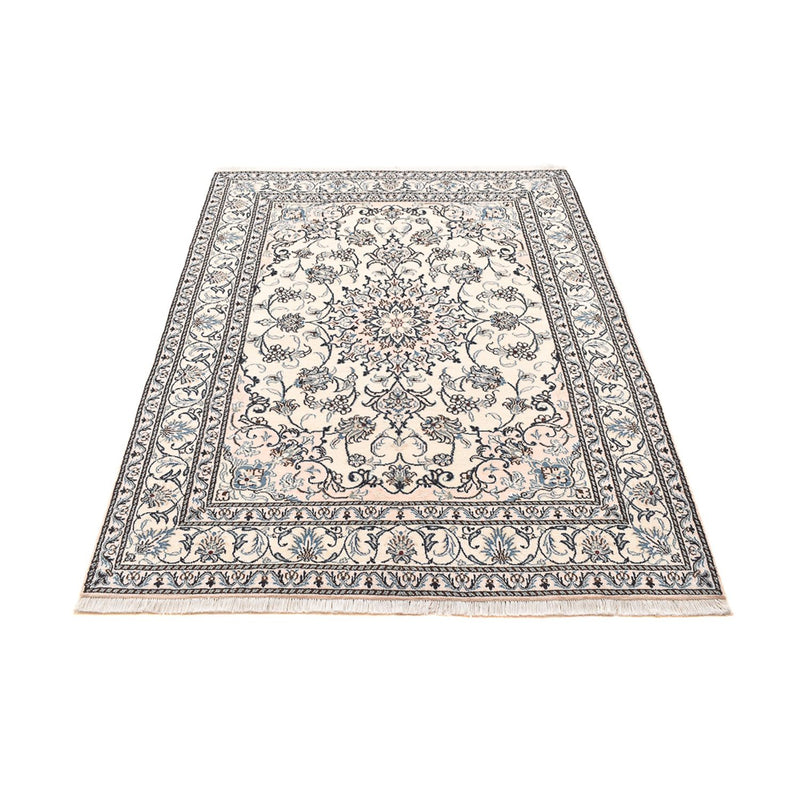 Tapis persan - Nain - 200 x 148 cm - beige clair