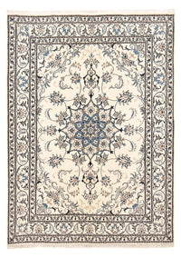 Tapis persan - Nain - 204 x 151 cm - beige clair