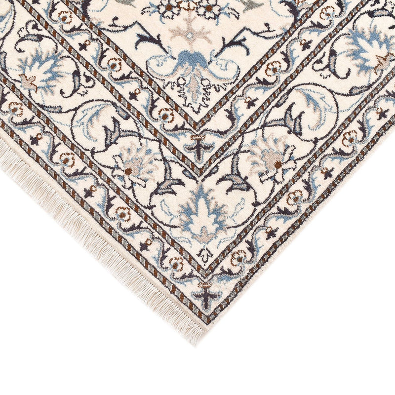 Tapis persan - Nain - 204 x 151 cm - beige clair