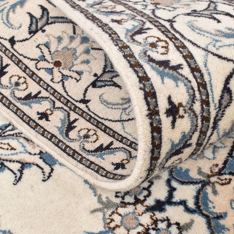 Tapis persan - Nain - 204 x 151 cm - beige clair