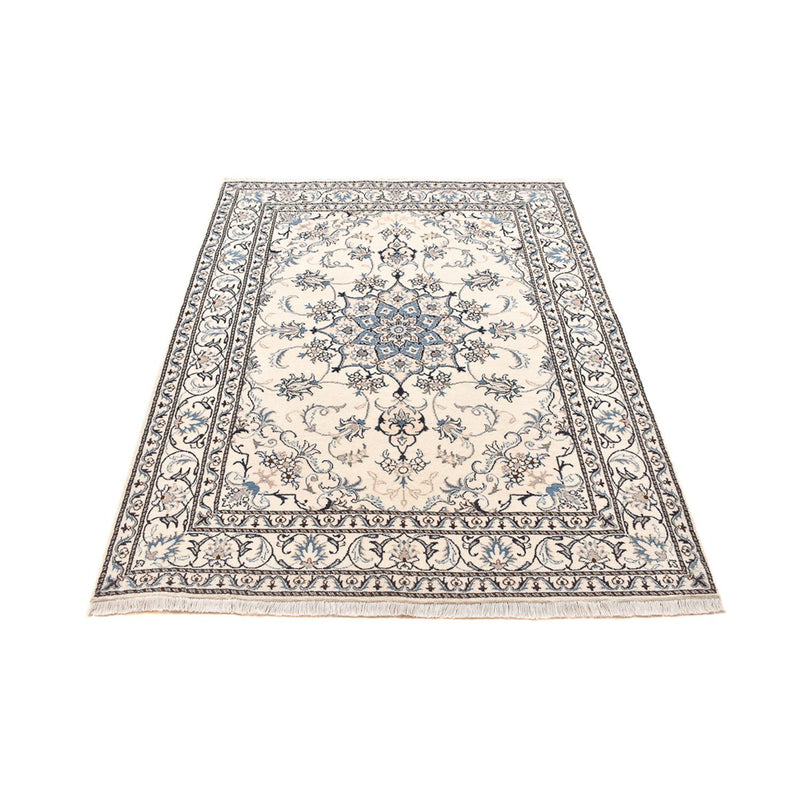 Tapis persan - Nain - 204 x 151 cm - beige clair