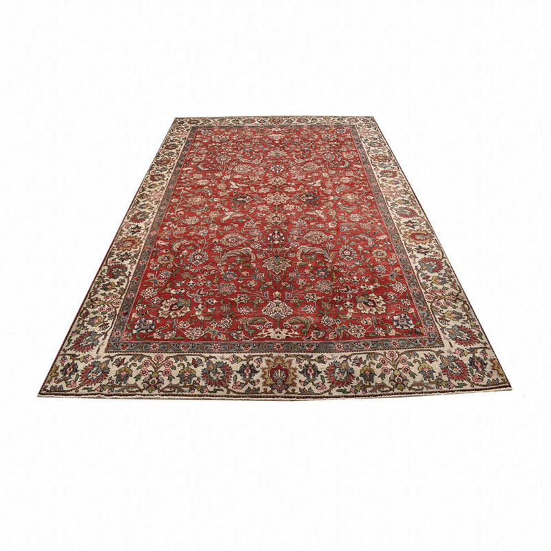 Tapis persan - Tabriz - 322 x 209 cm - rouge