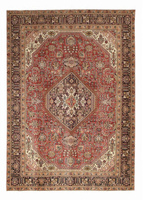 Tapis persan - Tabriz - 348 x 245 cm - rouge clair