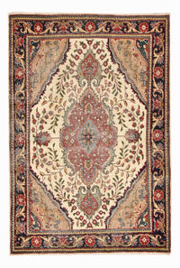 Tapis persan - Tabriz - 146 x 98 cm - multicolore