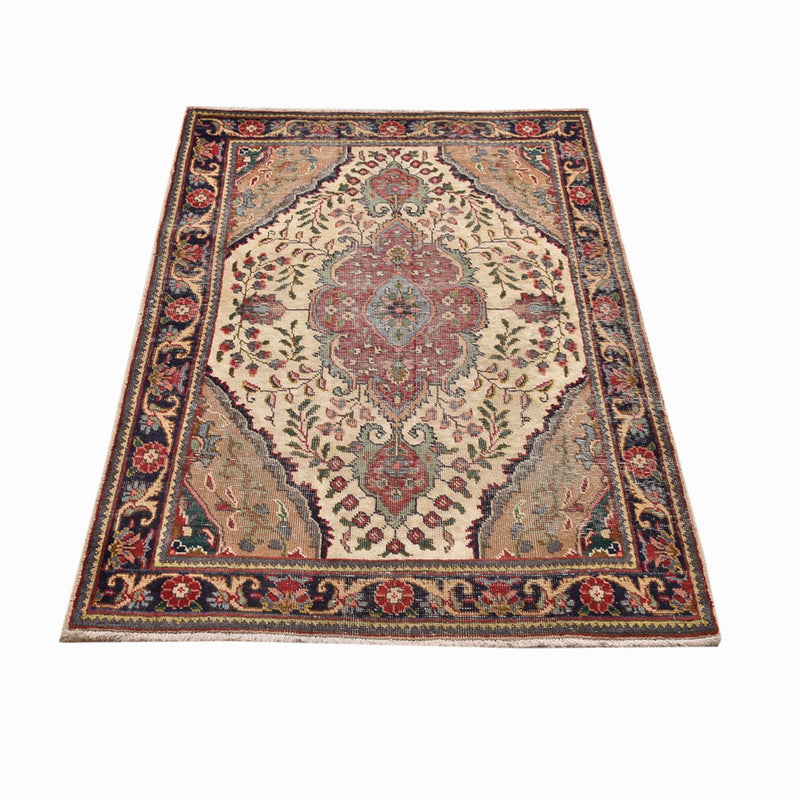 Tapis persan - Tabriz - 146 x 98 cm - multicolore