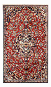 Tapis persan - Keshan - 244 x 146 cm - rouge
