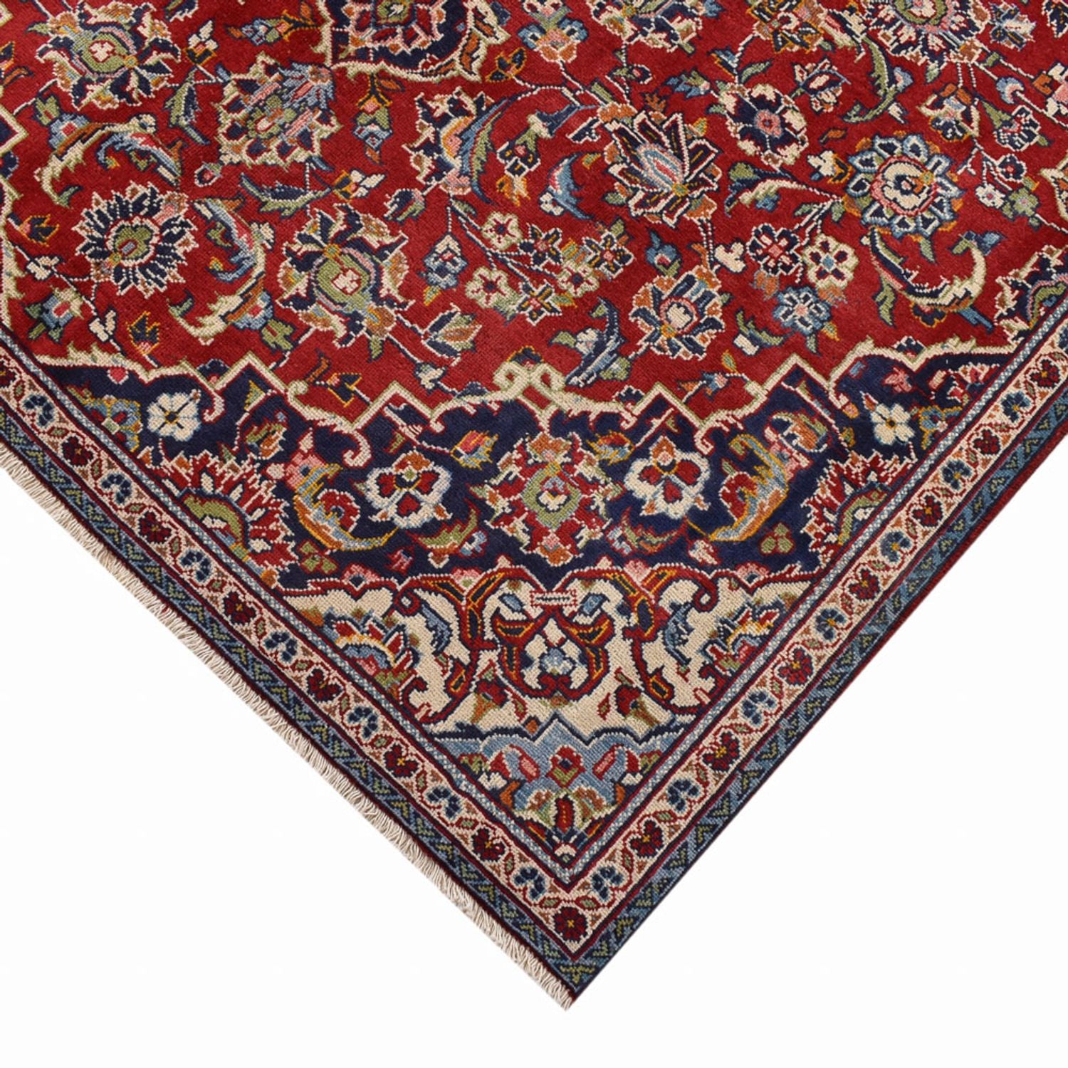Tapis persan - Keshan - 244 x 146 cm - rouge