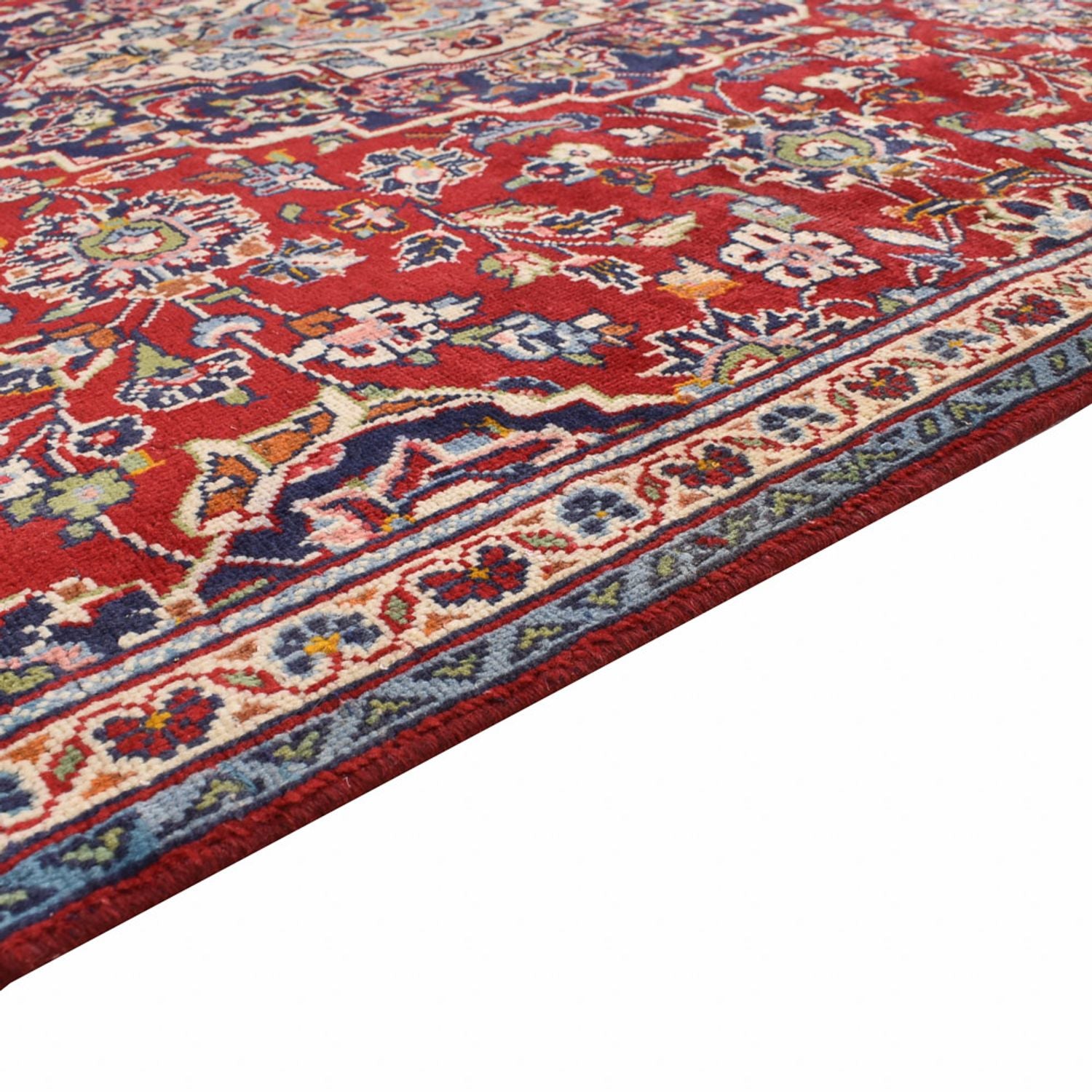 Tapis persan - Keshan - 244 x 146 cm - rouge