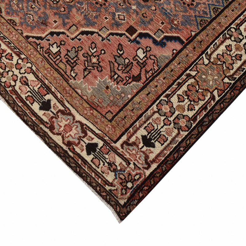 Tapis persan - Nomadic - 298 x 164 cm - rouge clair