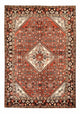 Tapis persan - Nomadic - 218 x 154 cm - rouge clair