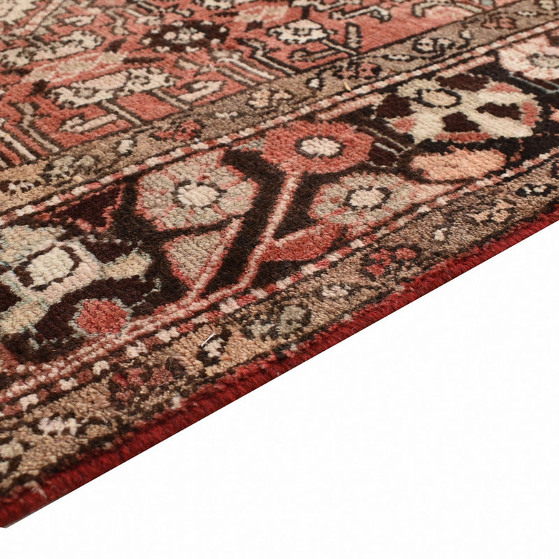 Tapis persan - Nomadic - 218 x 154 cm - rouge clair