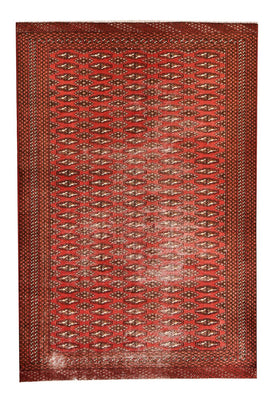 Tapis Turkaman - 190 x 128 cm - rouge